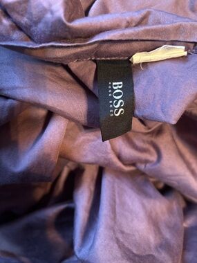 BOSS Hugo Boss Purple Queen 100% Cotton Flat Sheet